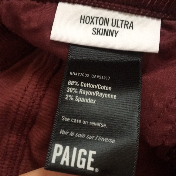 ❌SOLD❌NWT PAIGE Denim - Picture 8 of 9